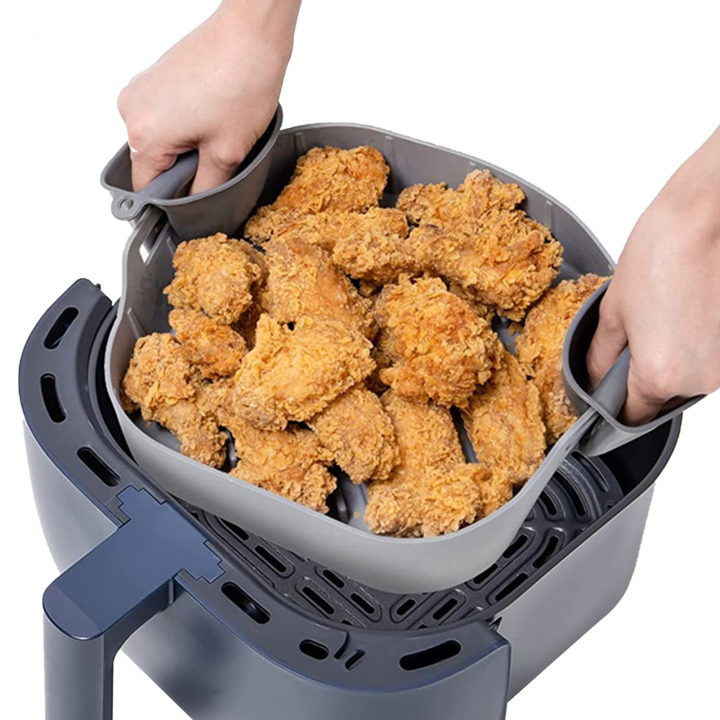 Airfryer Silikonform - Fyrkantig i gruppen Airfryer / Airfryer Tillbehör hos Elektronik.se (SilikonformSquare)
