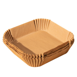Airfryer Bakpapper - Fyrkantig form 100 st