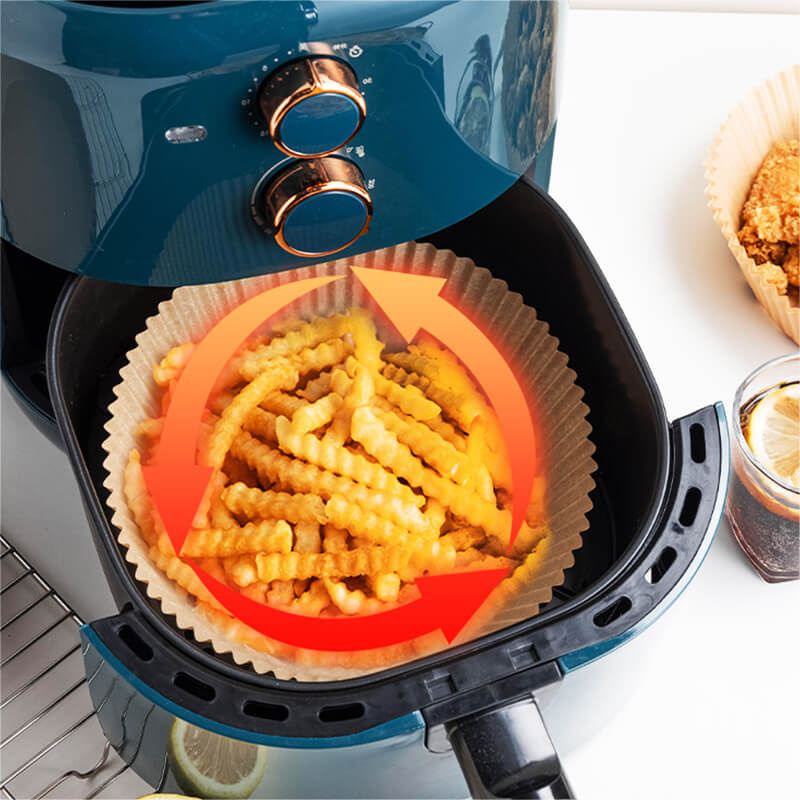Airfryer Bakpapper - Rund form 100 st