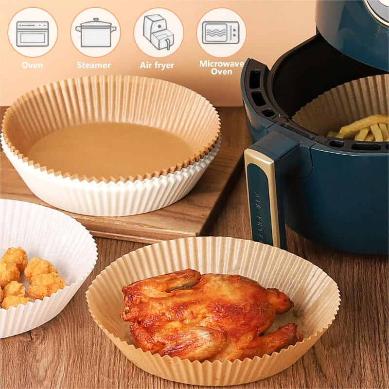 Airfryer Bakpapper - Rund form 100 st