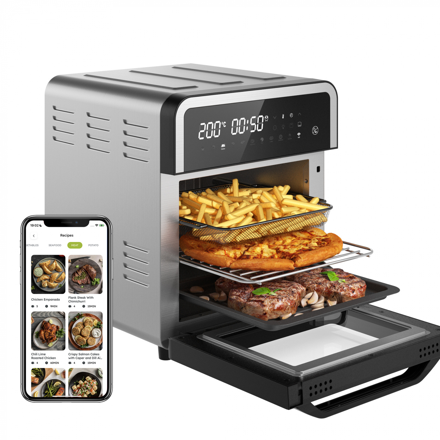 Kyvol 14.5L Smart 16 i 1 Airfryer Ugn