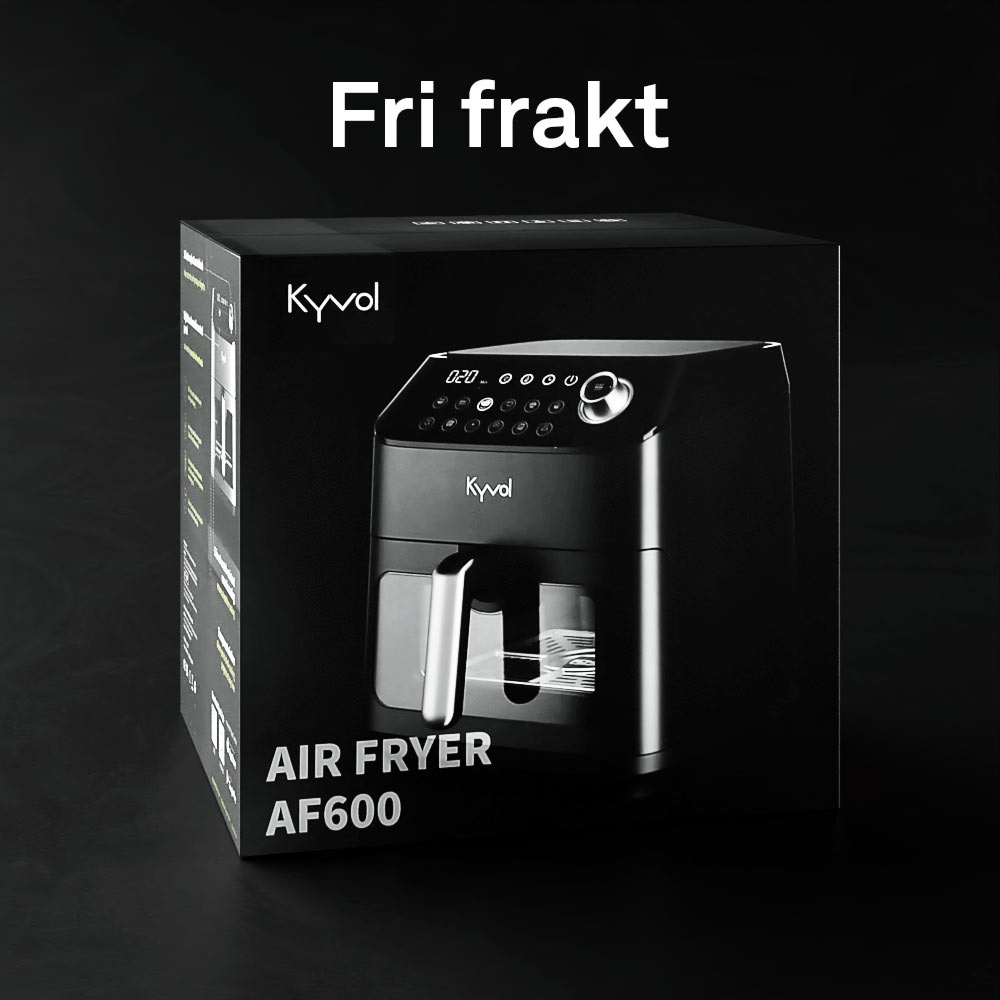 Kyvol Premium Smart Airfryer | Nästan Slutsåld!