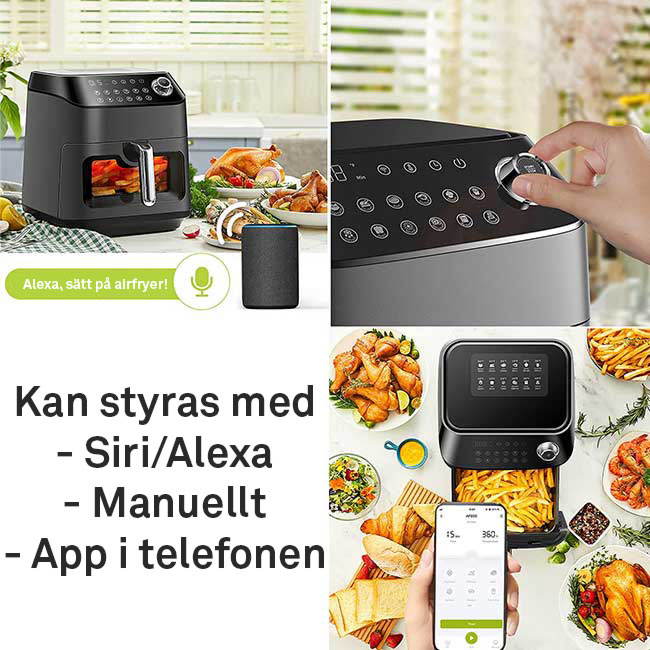 Kyvol Premium Smart Airfryer | Nästan Slutsåld!