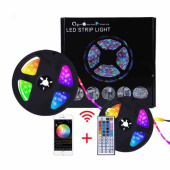 Smart Home LED-list RGB, WiFi, dimbar, 5 m - Vit Smart Home LED-list RGB, WiFi, dimbar, 5 m - Vit