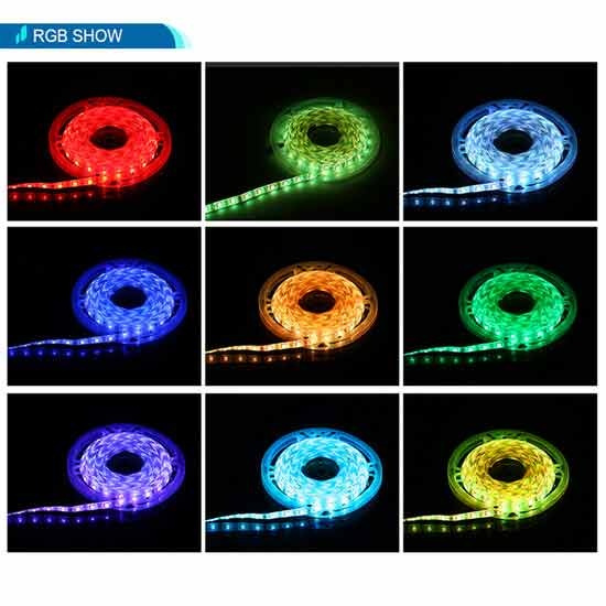 Smart Home LED-list RGB, WiFi, dimbar, 5 m - Vit