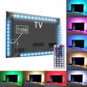 Smart Home LED-list RGB, WiFi, dimbar, 5 m - Vit